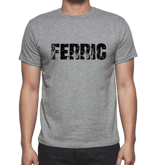 Ferric Grey Mens Short Sleeve Round Neck T-Shirt 00018 - Grey / S - Casual