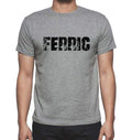 FERRIC, Grey, Men's Short Sleeve Round Neck T-shirt 00018