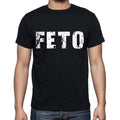 feto Men's Short Sleeve Round Neck T-shirt 00016