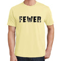 fewer Men's Short Sleeve Round Neck T-shirt 00043