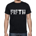 fifth Men's Short Sleeve Round Neck T-shirt , Black T-shirt EN