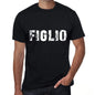Figlio Mens T Shirt Black Birthday Gift 00551 - Black / Xs - Casual