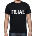 filial, French Dictionary, Men's Short Sleeve Round Neck T-shirt 00009