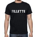 fillette, French Dictionary, Men's Short Sleeve Round Neck T-shirt 00009