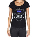 FINE, Vibes Only, Black, Women's Short Sleeve Round Neck T-shirt gift t-shirt 00301