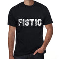 fistic Men's Vintage T shirt Black Birthday Gift 00554