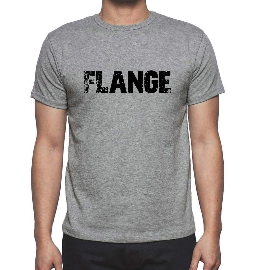 Flange Grey Mens Short Sleeve Round Neck T-Shirt 00018 - Grey / S - Casual