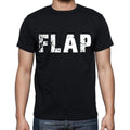 Klappe Herren Kurzarm T-Shirt mit Rundhalsausschnitt 00016