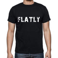 flach, Herren-Kurzarm-Rundhals-T-Shirt 00004