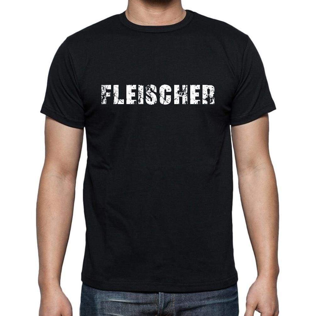Fleischer Mens Short Sleeve Round Neck T-Shirt - Casual
