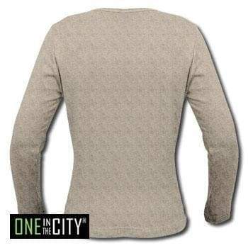 Fleur: Womens T-Shirt Long Sleeve One In The City 00275