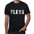 fleys Men's Retro T shirt Black Birthday Gift 00553