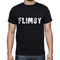 flimsy ,Men's Short Sleeve Round Neck T-shirt 00004