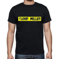Flour Miller t shirt, mens t-shirt, occupation, S Size, Black, Cotton
