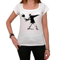 Flower granadier 1, Tshirt, White Women's T-shirt 00163