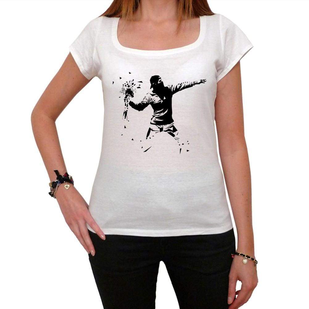 Flower Granadier Tshirt White Womens T-Shirt 00163