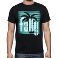 folly, beach holidays in folly, beach t shirts, Men's Short Sleeve Round Neck T-shirt 00028