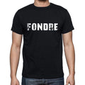 Fondre, Französisches Wörterbuch, Herren-Kurzarm-Rundhals-T-Shirt 00009