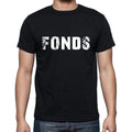 fonds, French Dictionary, Men's Short Sleeve Round Neck T-shirt 00009