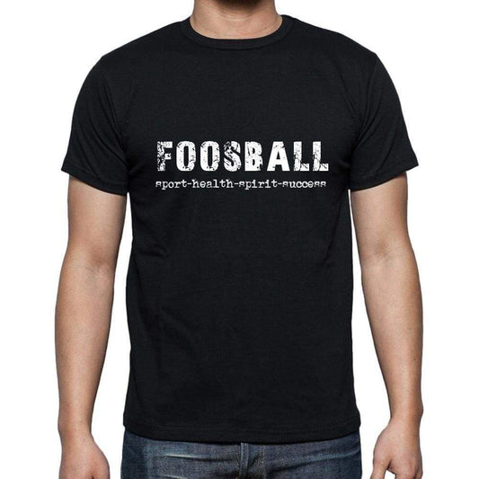 Foosball Sport-Health-Spirit-Success Mens Short Sleeve Round Neck T-Shirt 00079 - Casual