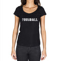 foosball, T-Shirt for women, t shirt gift, black