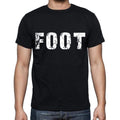 foot Men's Short Sleeve Round Neck T-shirt , Black T-shirt EN