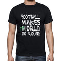 football, World Goes Round, Men's Short Sleeve Round Neck T-shirt 00082