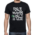 force, World Goes Round, Men's Short Sleeve Round Neck T-shirt 00082