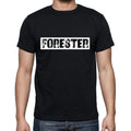 Forester t shirt, mens t-shirt, occupation, S Size, Black, Cotton
