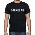formular, Herren-Kurzarm-Rundhals-T-Shirt
