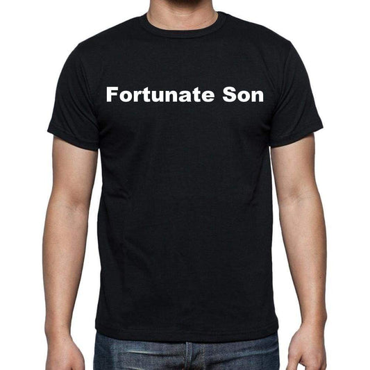 Fortunate Son Mens Short Sleeve Round Neck T-Shirt - Casual