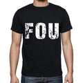 fou men t shirts,Short Sleeve,t shirts men,tee shirts for men,cotton,black , 3 letters