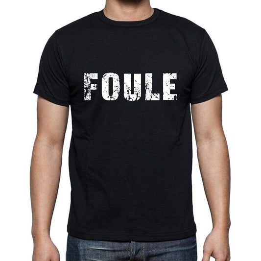 Foule French Dictionary Mens Short Sleeve Round Neck T-Shirt 00009 - Casual