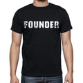 founder Men's Short Sleeve Round Neck T-shirt , Black T-shirt EN