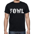 Fowl Herren Kurzarm-Rundhals-T-Shirt 00016