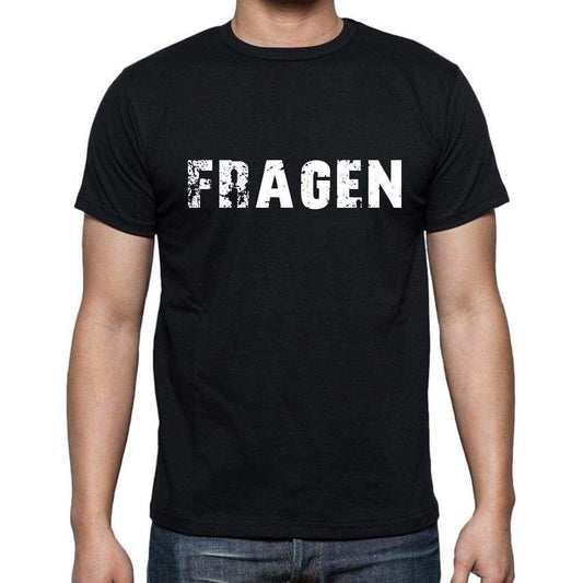 Fragen Mens Short Sleeve Round Neck T-Shirt - Casual