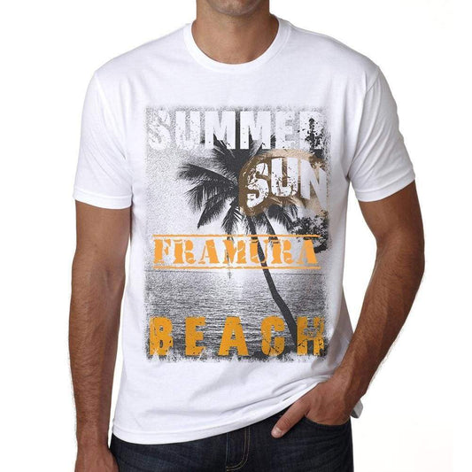 Framura Mens Short Sleeve Round Neck T-Shirt - Casual
