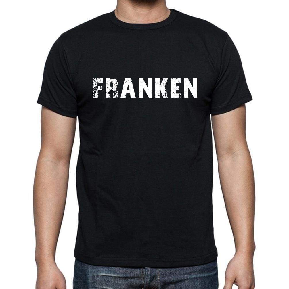 Franken Mens Short Sleeve Round Neck T-Shirt - Casual