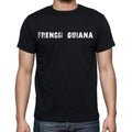 french guiana Men's T-Shirt Short Sleeve Round Neck Black t shirt for men