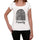 Friendly Fingerprint White Womens Short Sleeve Round Neck T-Shirt Gift T-Shirt 00304 - White / Xs - Casual
