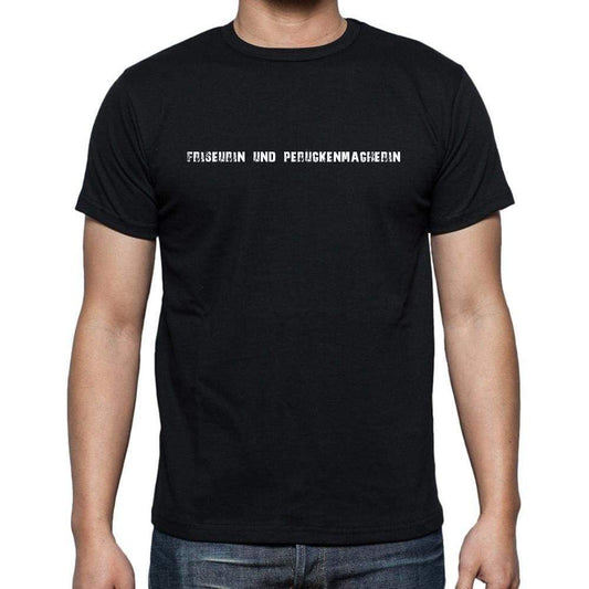 Friseurin Und Perückenmacherin Mens Short Sleeve Round Neck T-Shirt 00022 - Casual