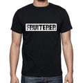 Fruiterer t shirt, mens t-shirt, occupation, S Size, Black, Cotton
