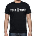 full-time Men's Short Sleeve Round Neck T-shirt