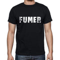 fumer, French Dictionary, Men's Short Sleeve Round Neck T-shirt 00009