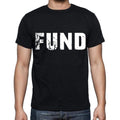 fund Men's Short Sleeve Round Neck T-shirt , Black T-shirt EN