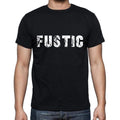 fustic ,Men's Short Sleeve Round Neck T-shirt 00004