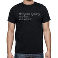 Gandhi quote t shirts,"An eye for eye only ends up mak",t shirts men,black