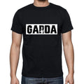 Garda t shirt, mens t-shirt, occupation, S Size, Black, Cotton