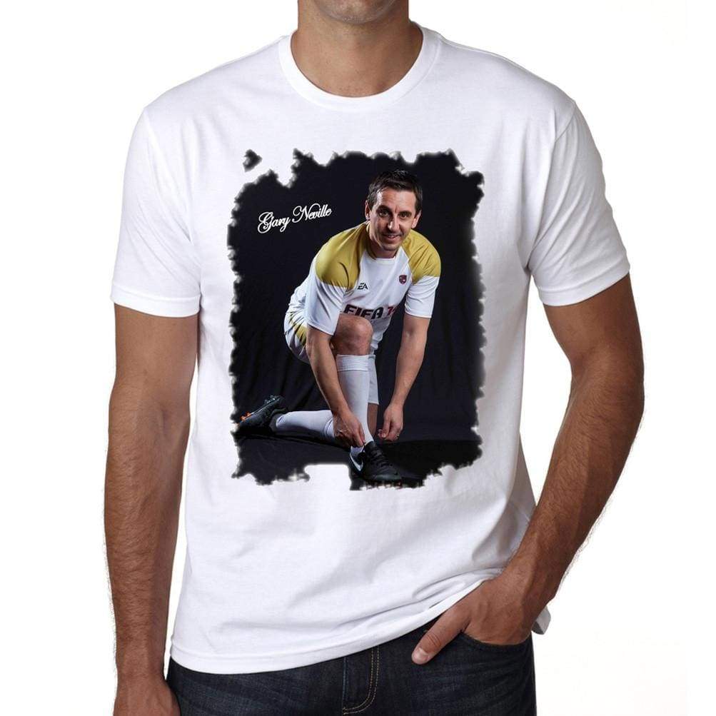 Gary Neville T-Shirt For Mens Short Sleeve Cotton Tshirt Men T Shirt 00034 - T-Shirt