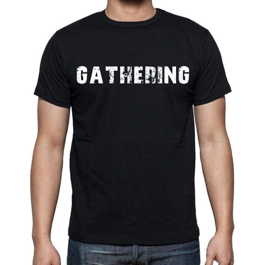Gathering Mens Short Sleeve Round Neck T-Shirt - Casual